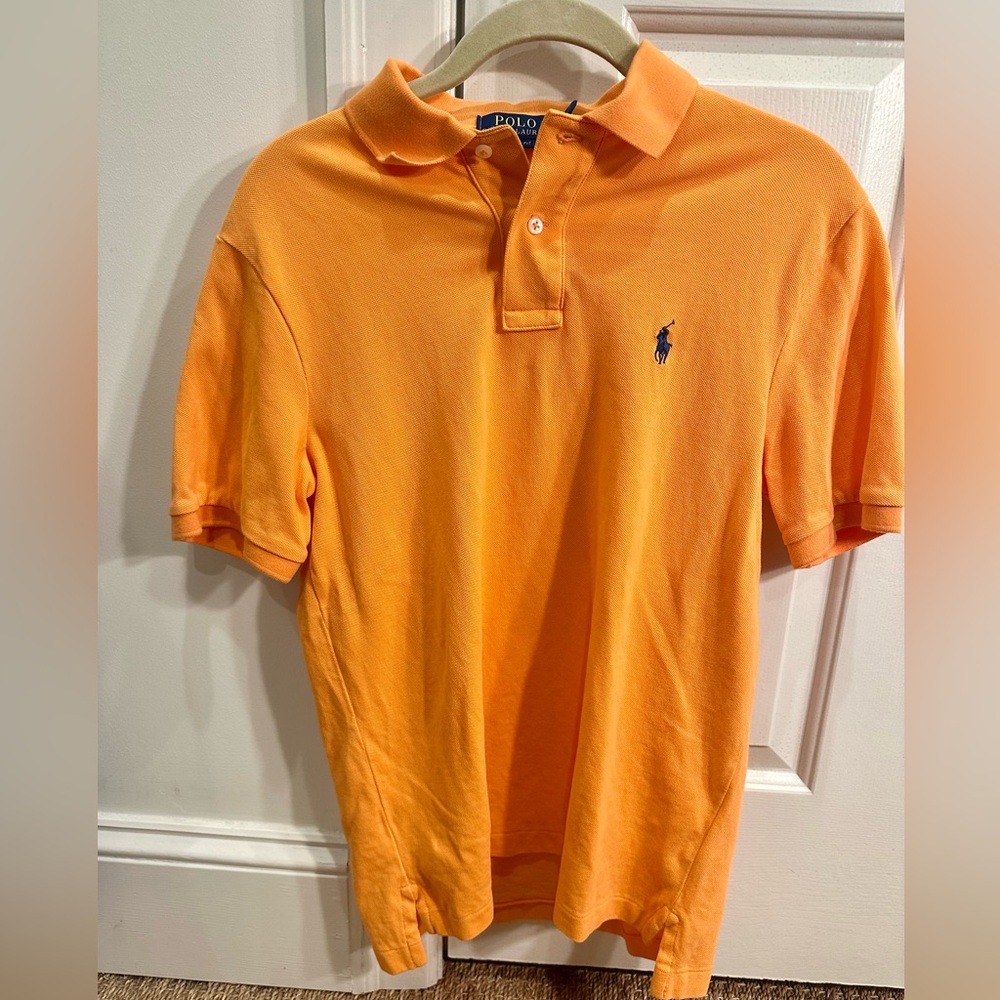 Ralph Lauren Men’s classic fit Polo - Orange size small